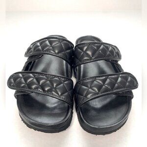 Madden Girl Briana Black Sandals
